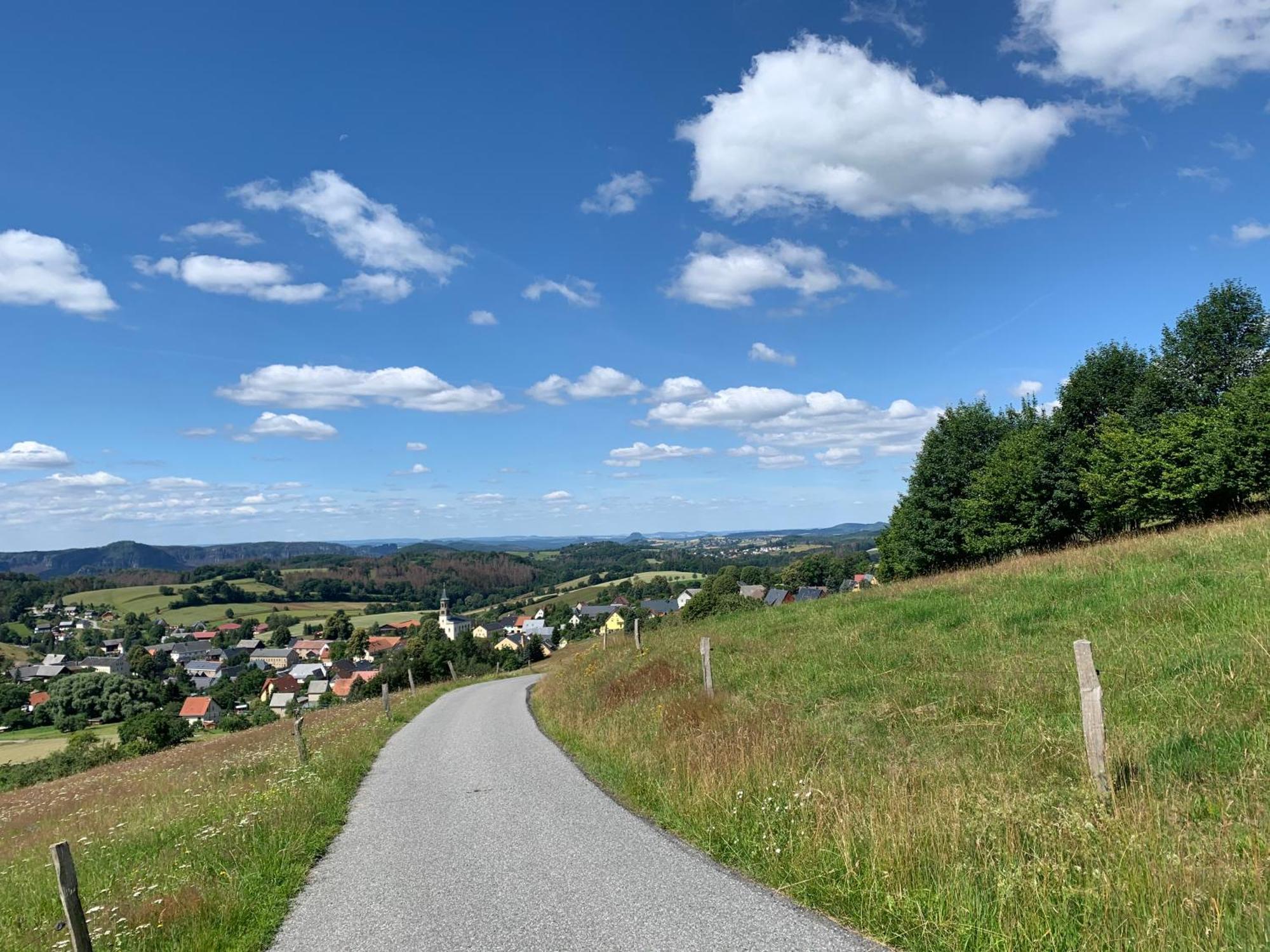 Gasthof Zur Hoffnung Hinterhermsdorf Eksteriør bilde
