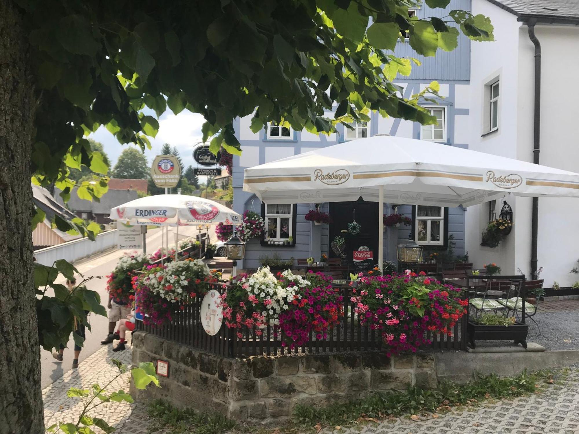 Gasthof Zur Hoffnung Hinterhermsdorf Eksteriør bilde
