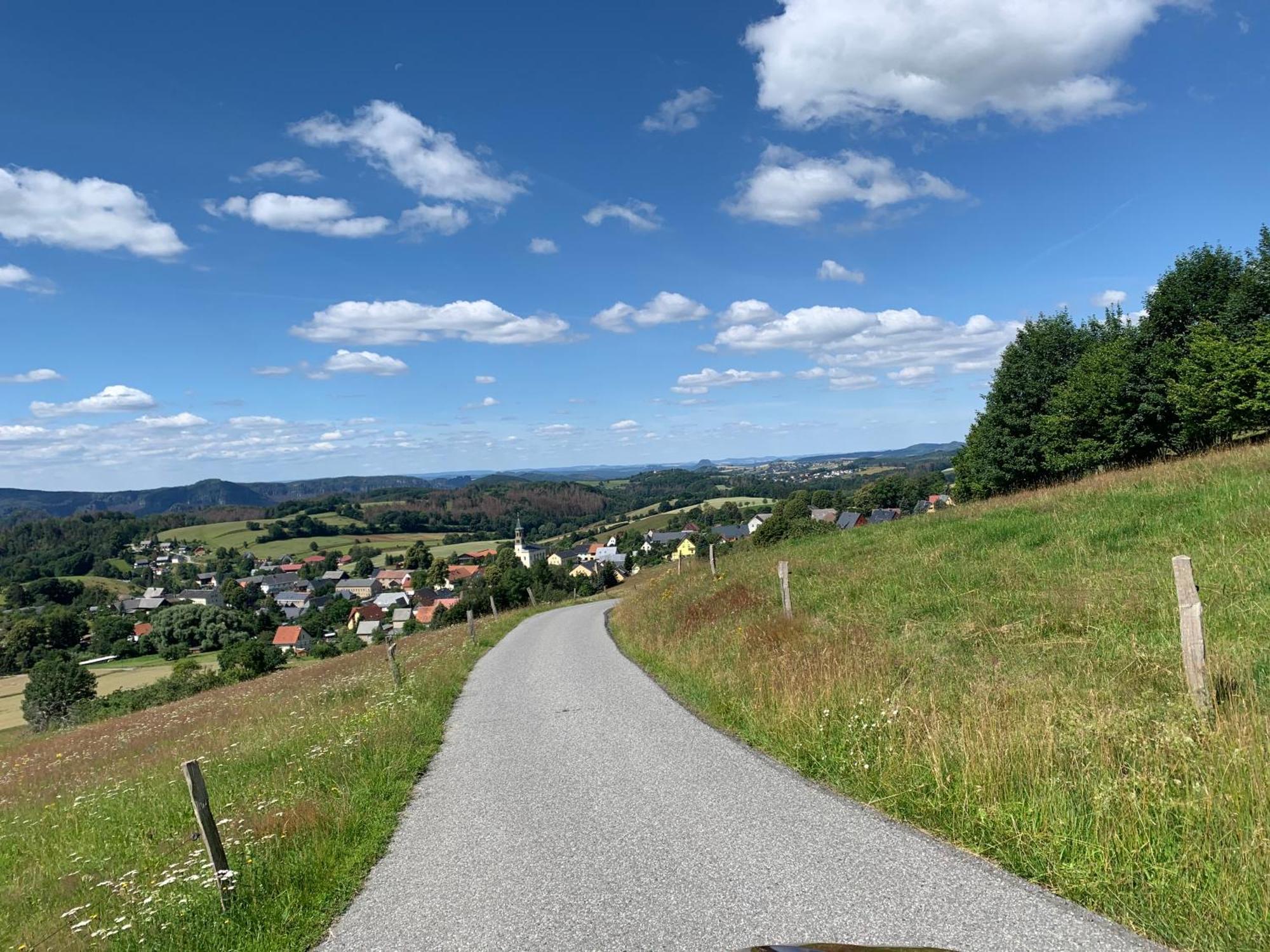 Gasthof Zur Hoffnung Hinterhermsdorf Eksteriør bilde