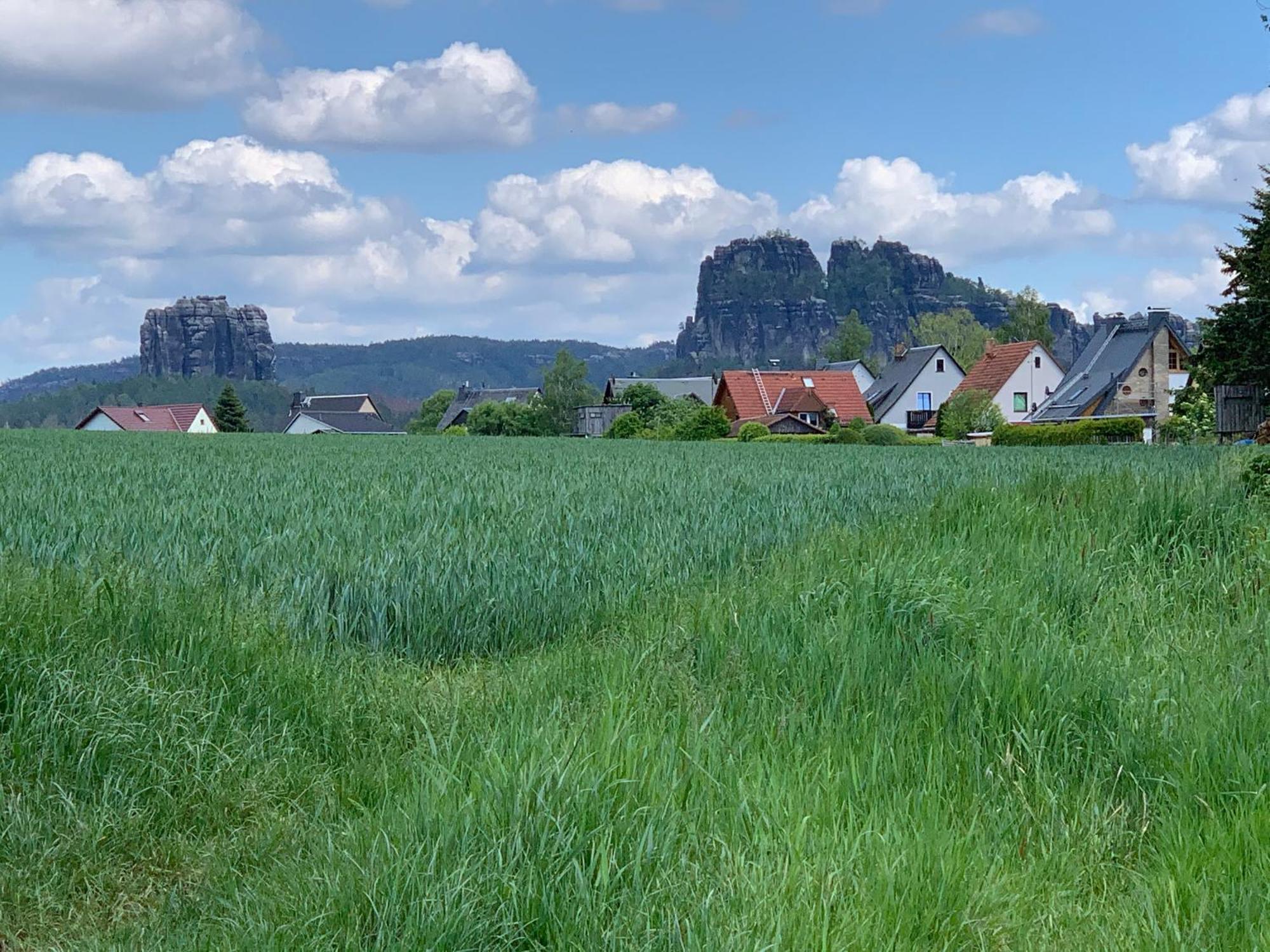 Gasthof Zur Hoffnung Hinterhermsdorf Eksteriør bilde