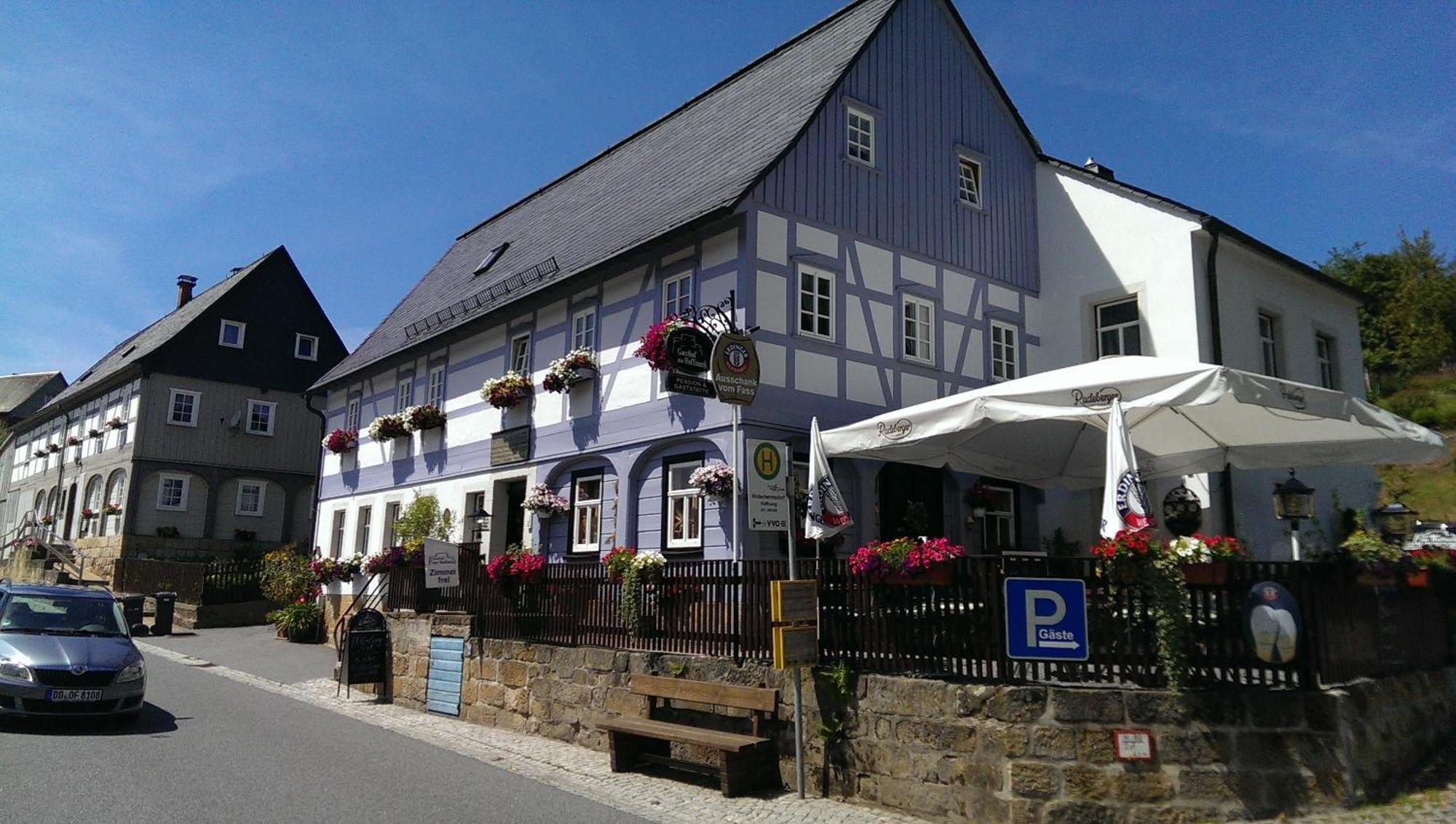 Gasthof Zur Hoffnung Hinterhermsdorf Eksteriør bilde