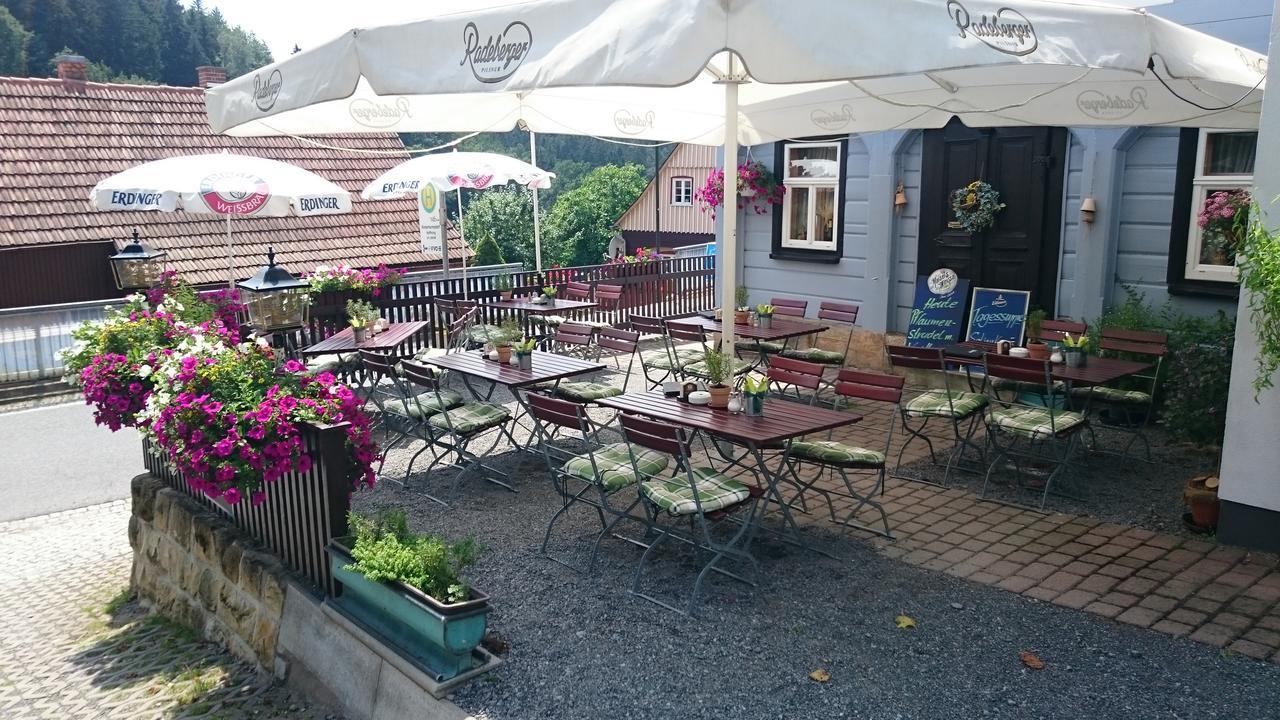 Gasthof Zur Hoffnung Hinterhermsdorf Eksteriør bilde