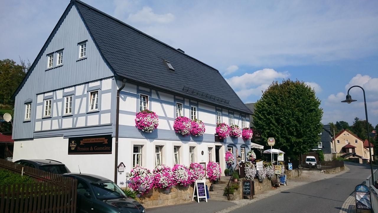 Gasthof Zur Hoffnung Hinterhermsdorf Eksteriør bilde