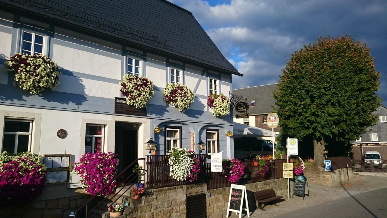 Gasthof Zur Hoffnung Hinterhermsdorf Eksteriør bilde
