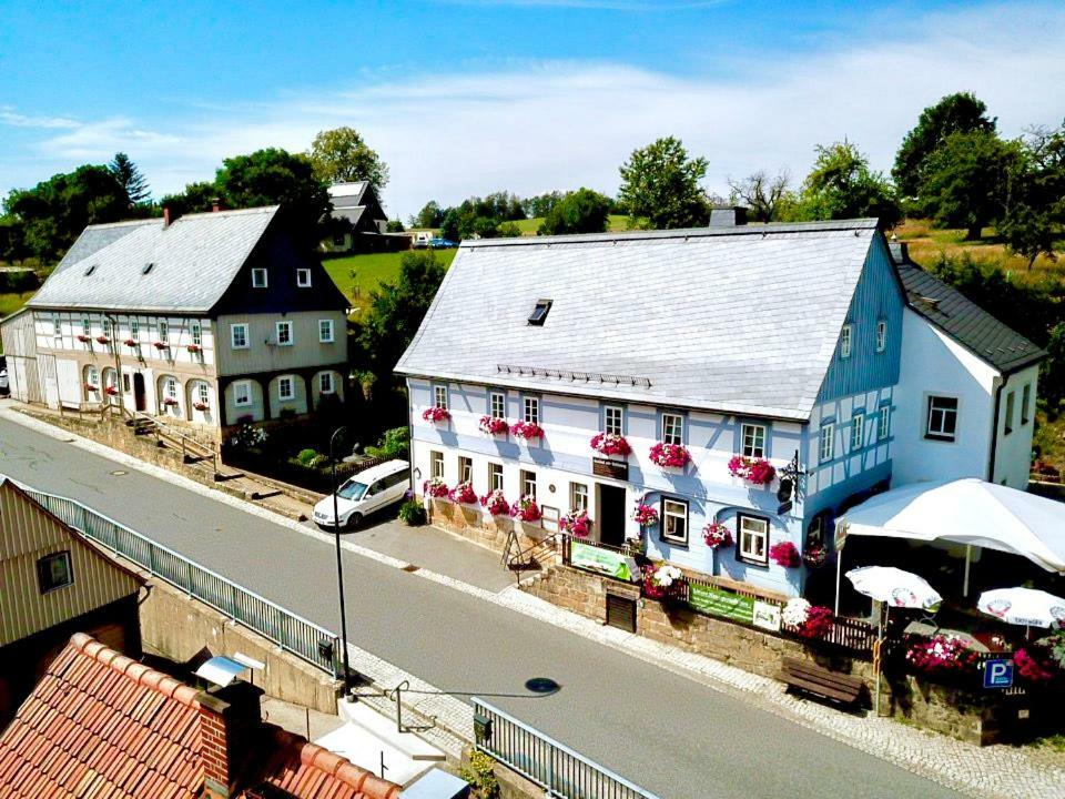 Gasthof Zur Hoffnung Hinterhermsdorf Eksteriør bilde