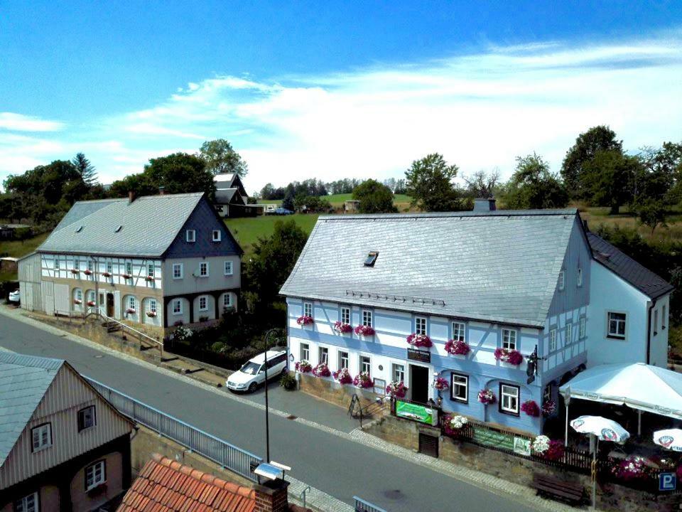 Gasthof Zur Hoffnung Hinterhermsdorf Eksteriør bilde
